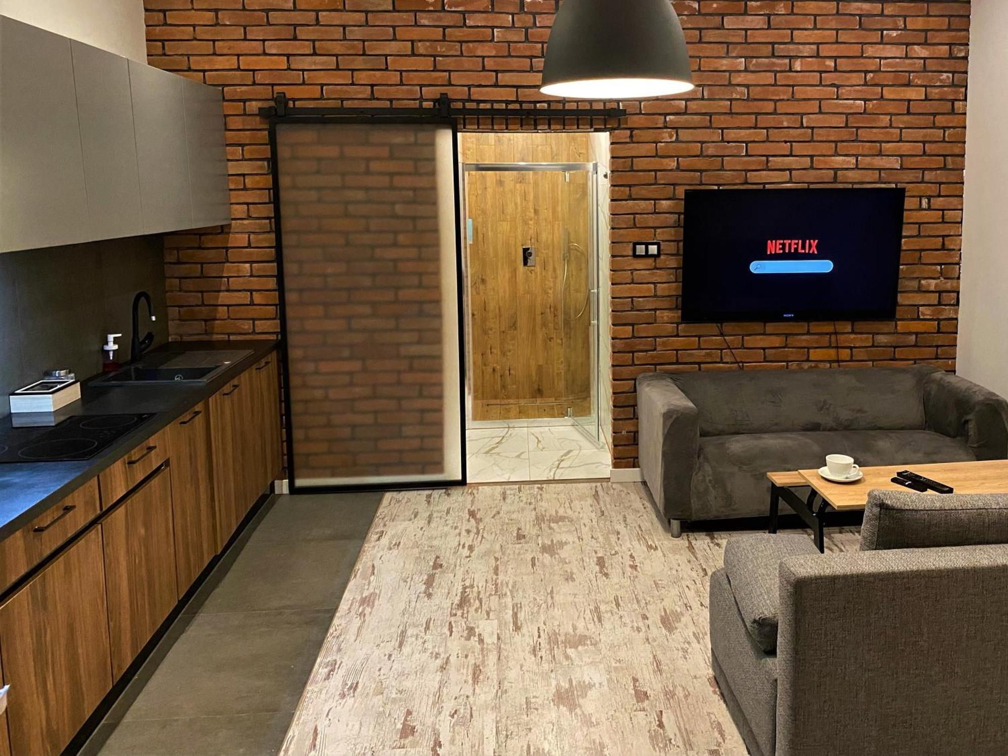 Manufaktura Apartamenty Bakery, Prywatna Kamienica, Parking Strzezony, Klima, Dostep Na Kod Łódź Oda fotoğraf